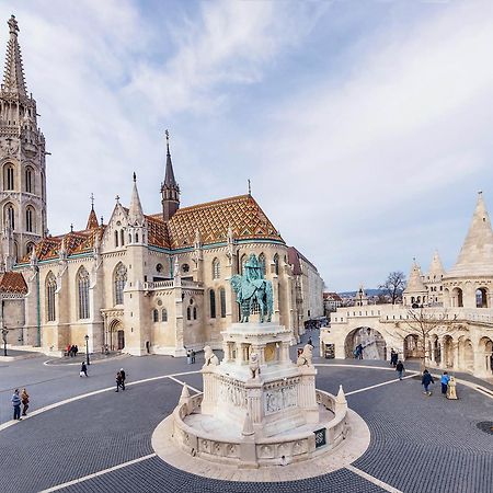 Domos Buda Castle Balcony Apartment Budapest Bagian luar foto